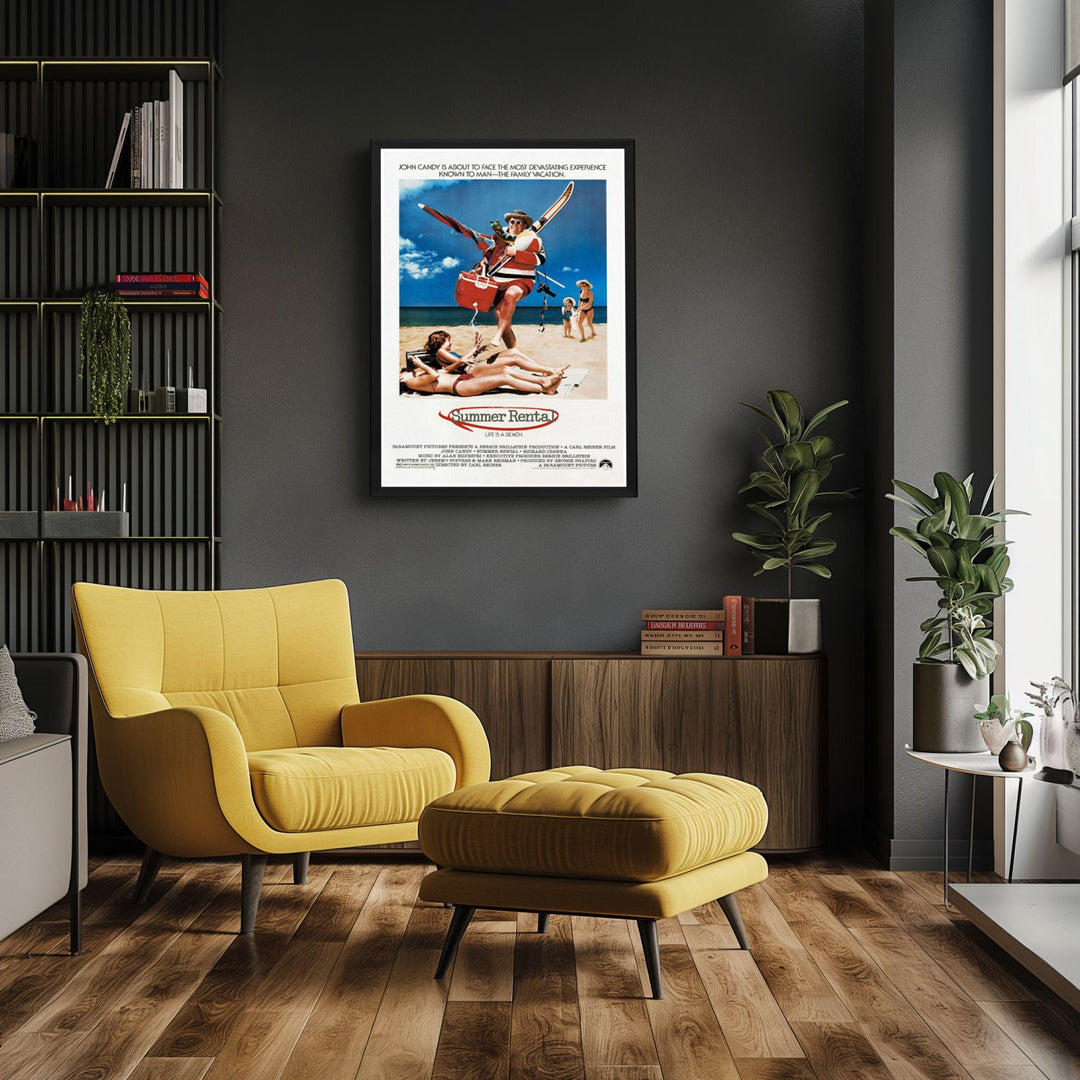 "Summer Rental" (1985) Framed Movie Poster