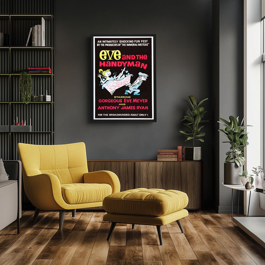 "Eve And The Handyman" (1961) Framed Movie Poster
