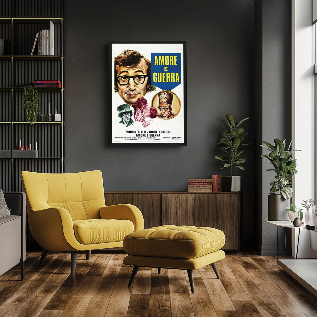 "Love And Death" (1975) Framed Movie Poster