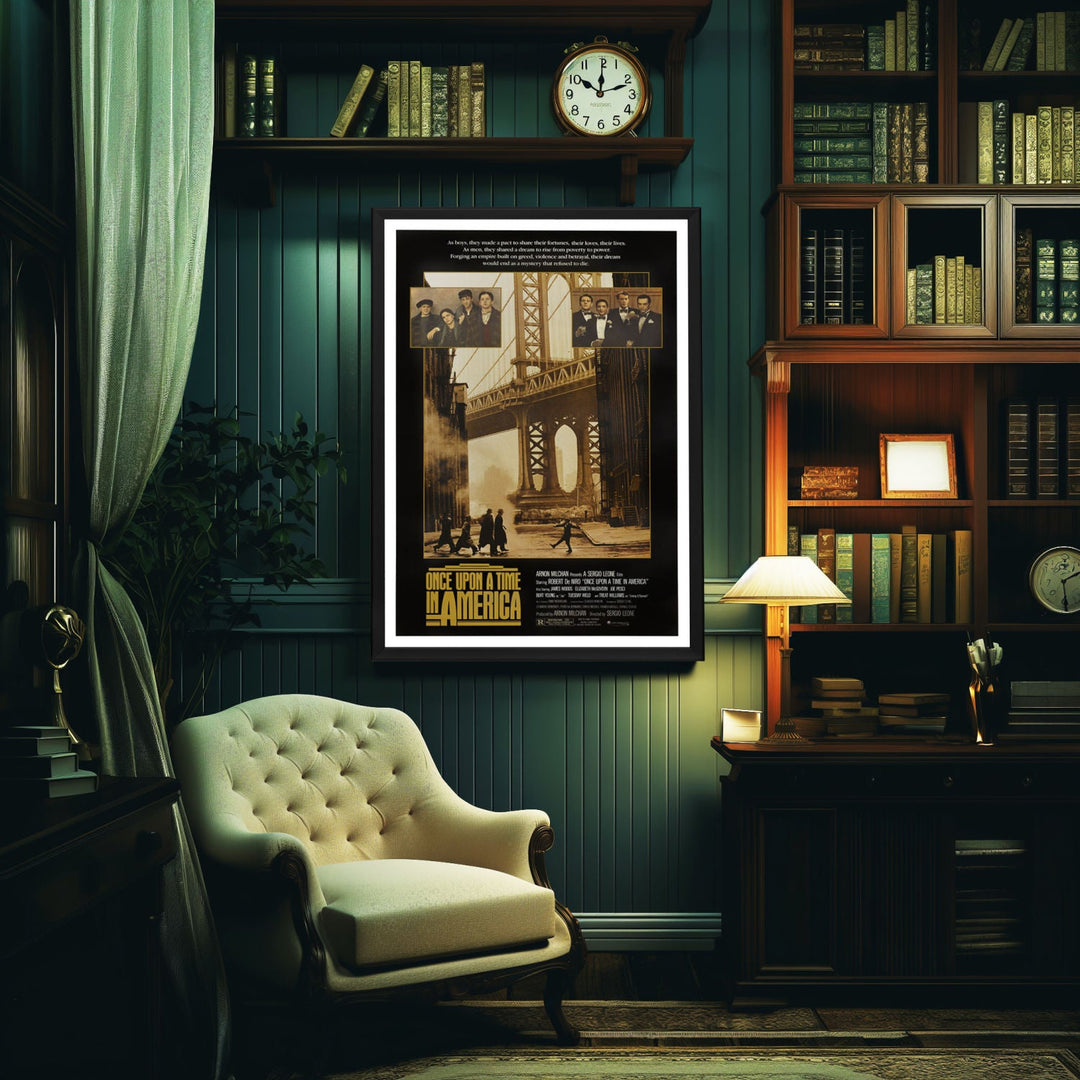 "Once Upon A Time In America" (1984) Framed Movie Poster