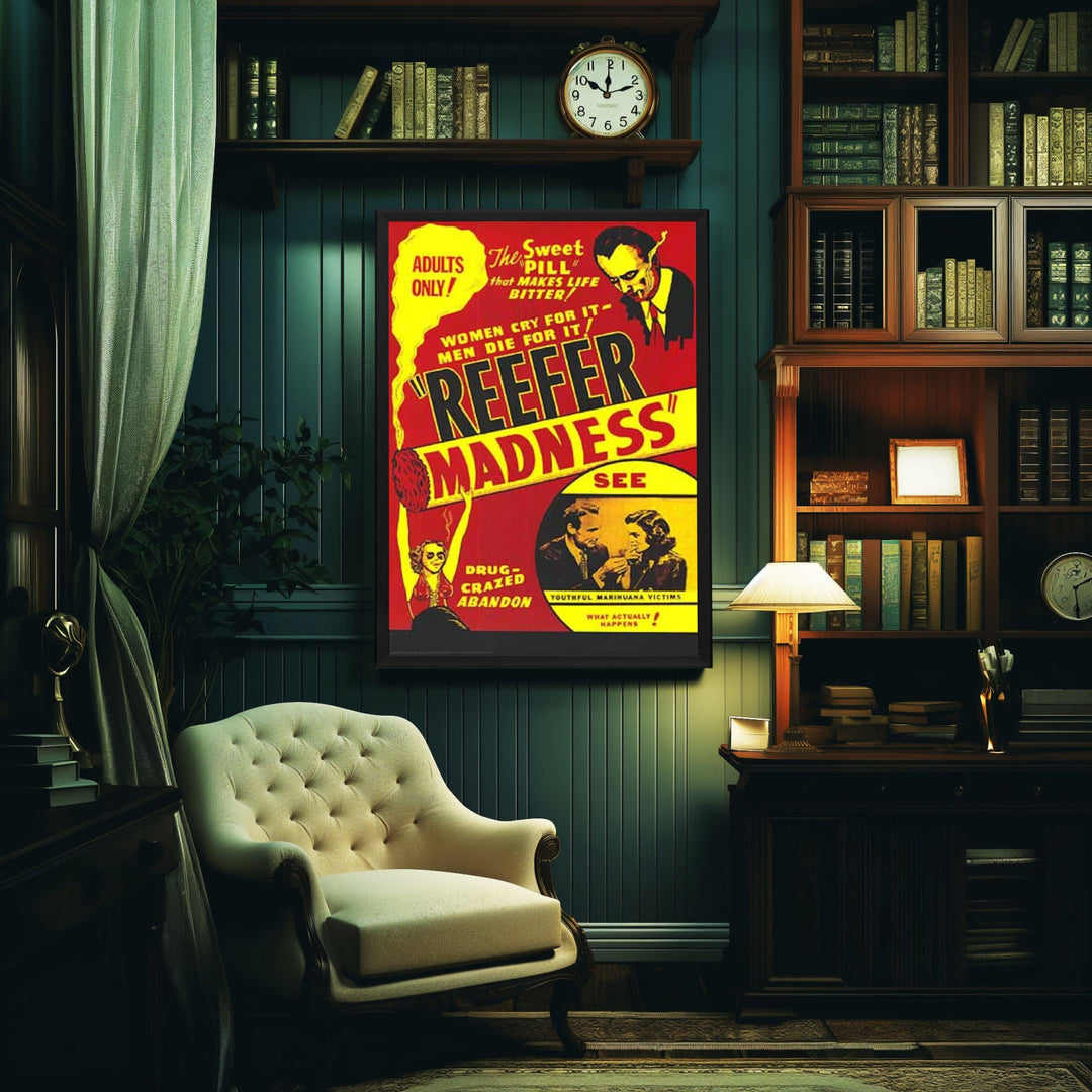 "Reefer Madness" (1936) Framed Movie Poster