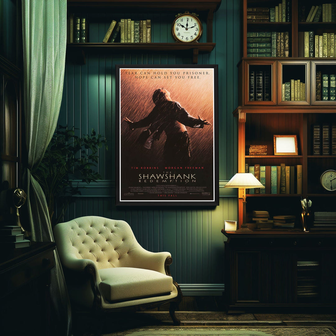 "Shawshank Redemption" (1994) Framed Movie Poster