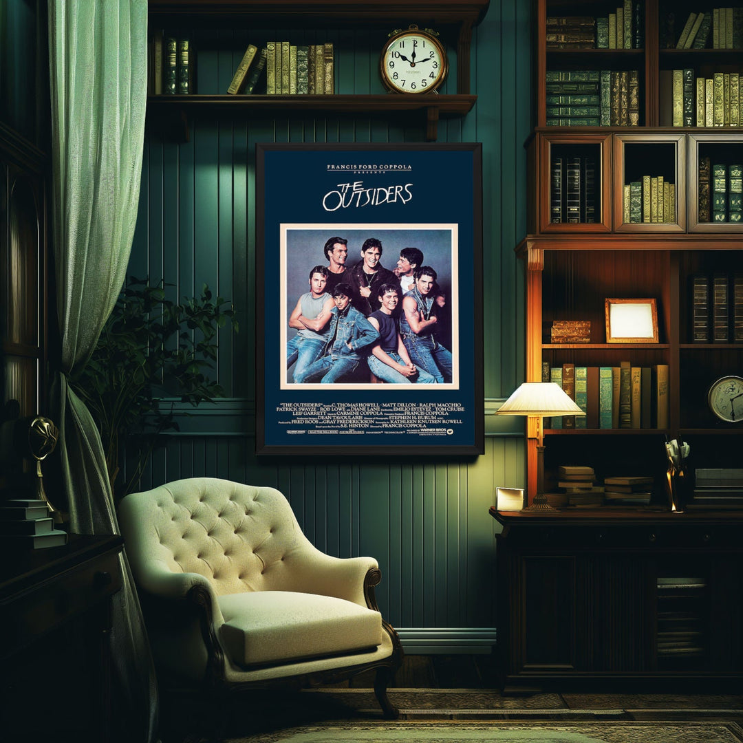 "Outsiders" (1983) Framed Movie Poster