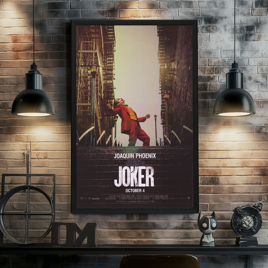"Joker" (2019) Framed Movie Poster