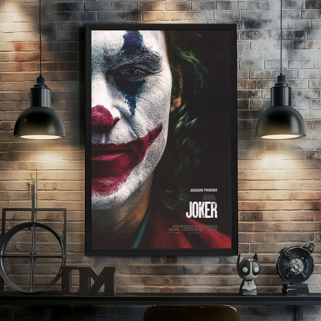 "Joker" (2019) Framed Movie Poster