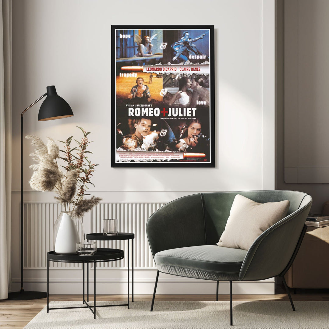 "Romeo and Juliet" (1996) Framed Movie Poster