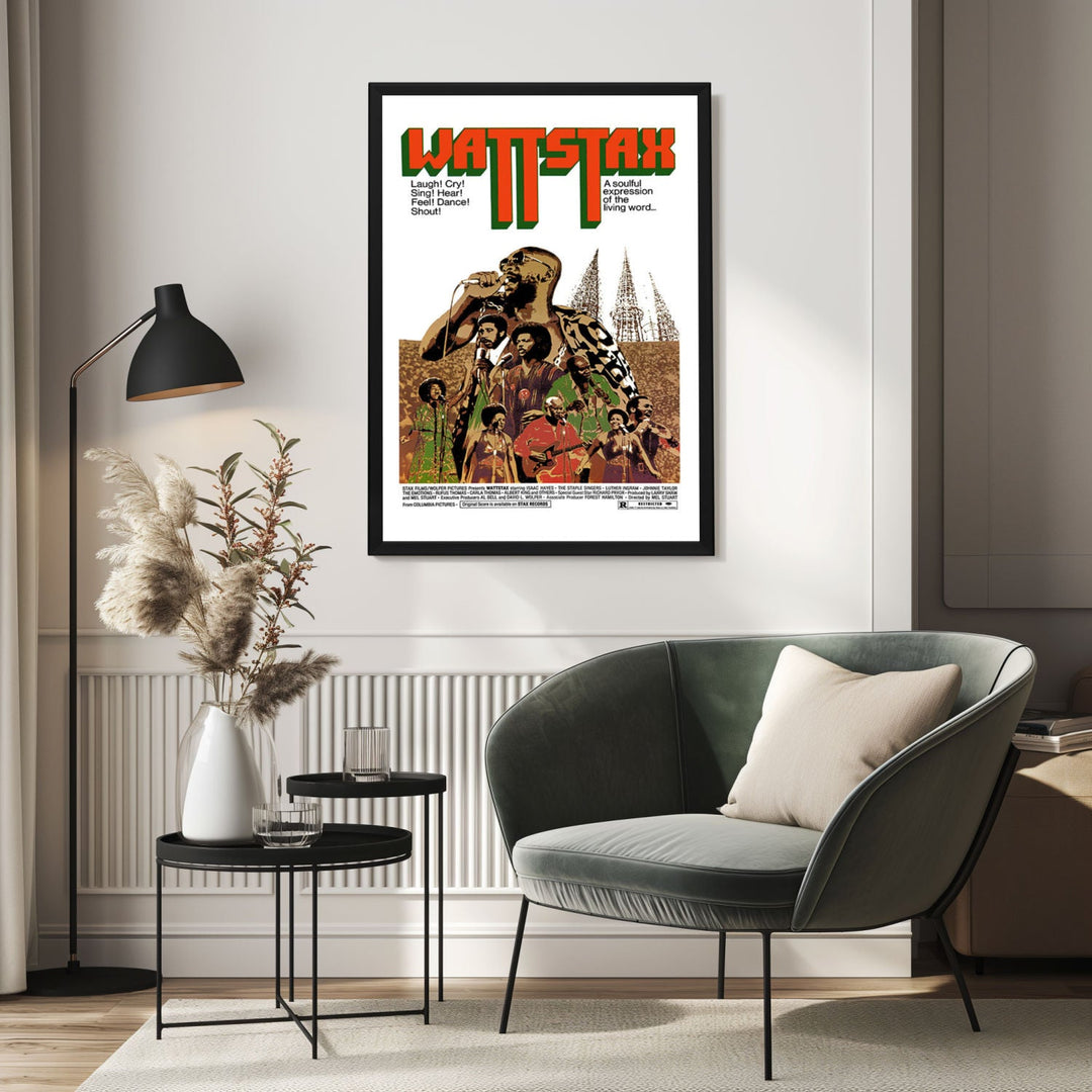 "Wattstax" (1973) Framed Poster