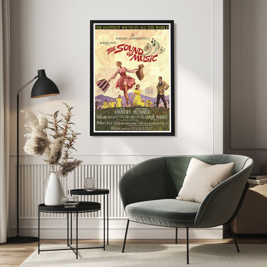 "Sound Of Music" (1965) Framed Movie Poster