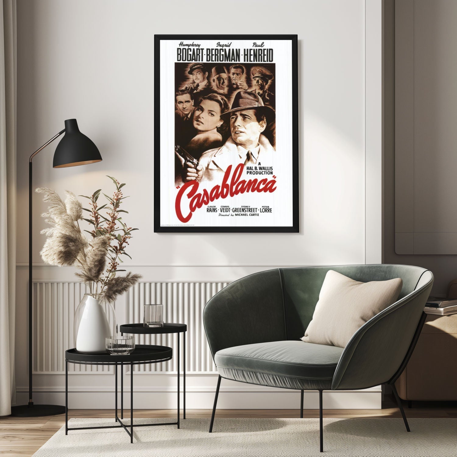 "Casablanca" (1942) Framed Movie Poster – Galerezo