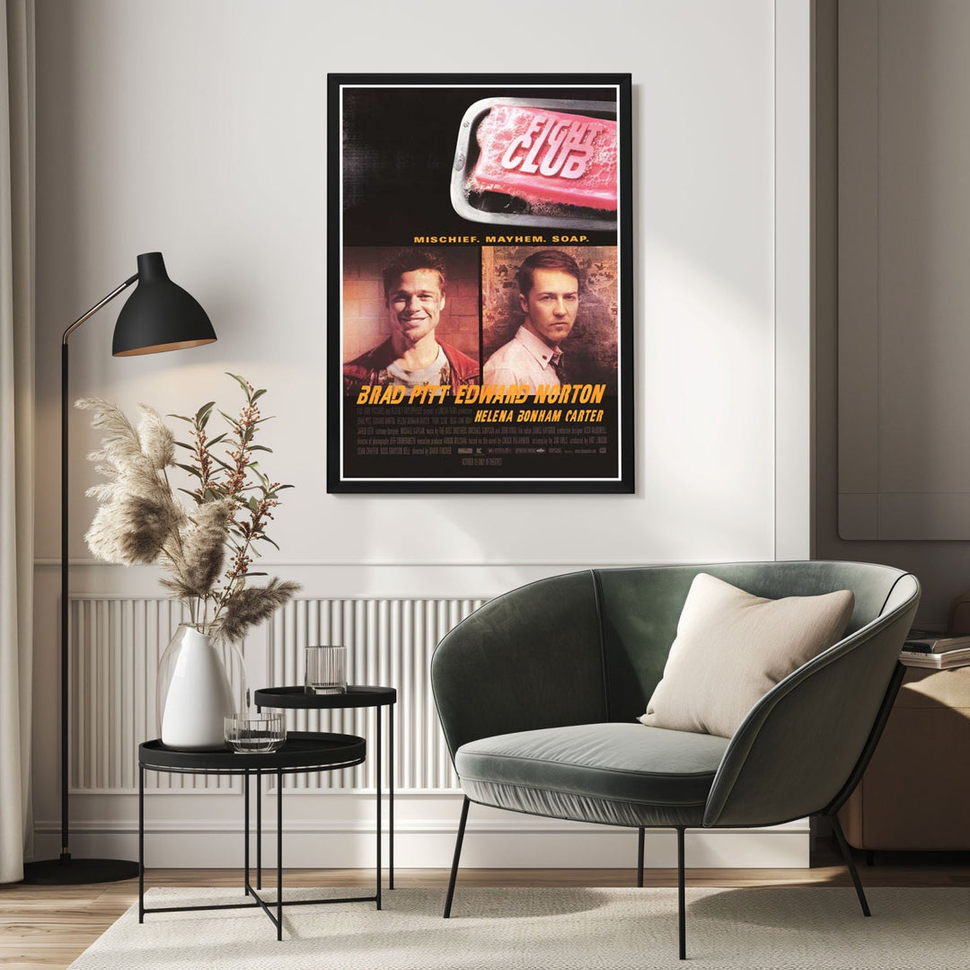 "Fight Club" Framed Movie Poster