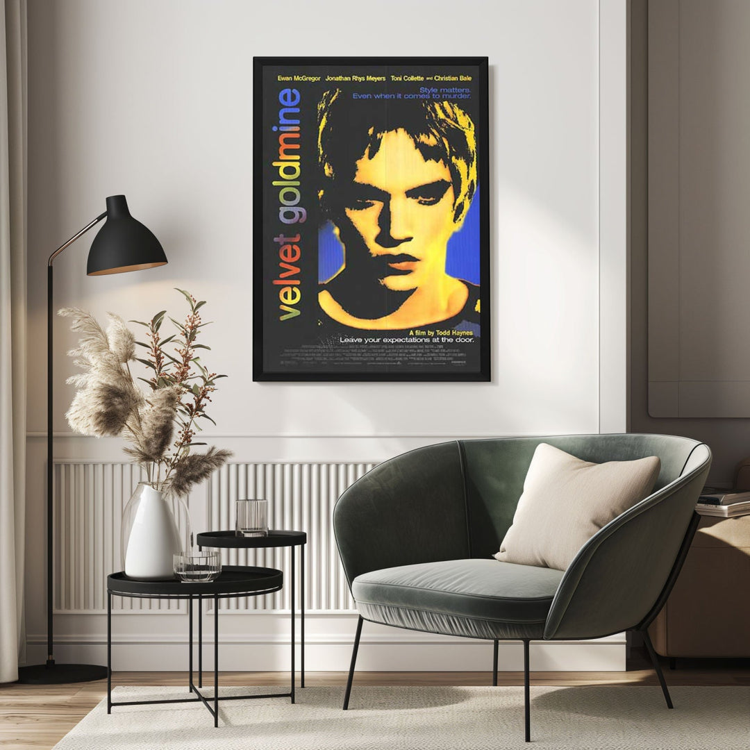 "Velvet Goldmine" (1998) Framed Movie Poster