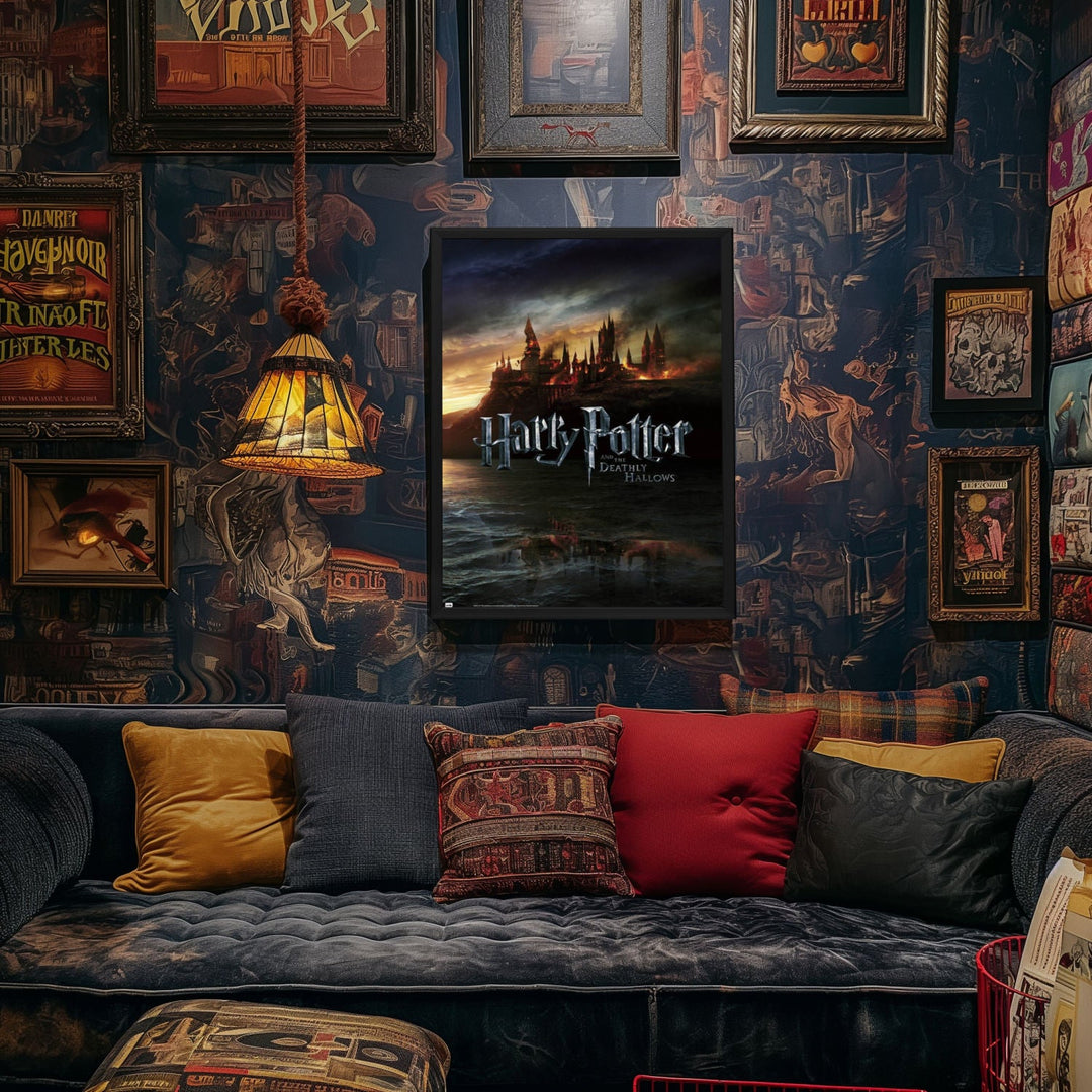 "Harry Potter and the Deathly Hallows: Part One" (2010) Framed Movie Poster
