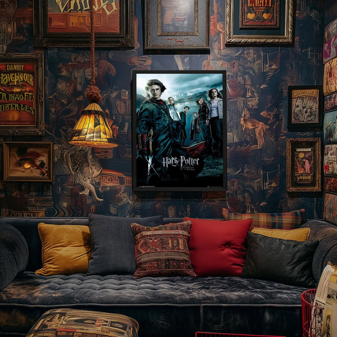 "Harry Potter And The Goblet Of Fire" (2005) Framed Movie Poster