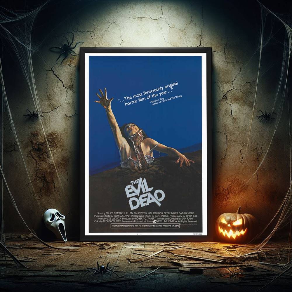 "Evil Dead" (1981) Framed Movie Poster
