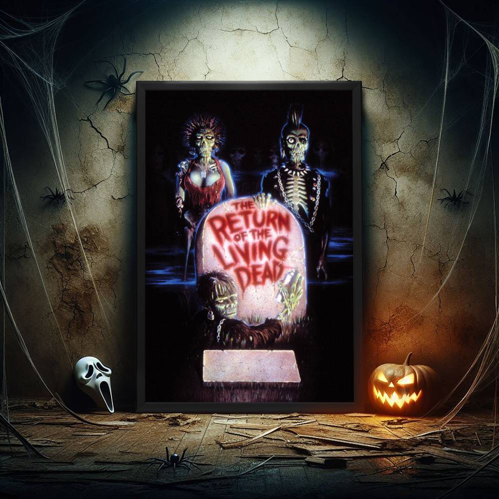 "Return Of The Living Dead" (1985) Framed Movie Poster