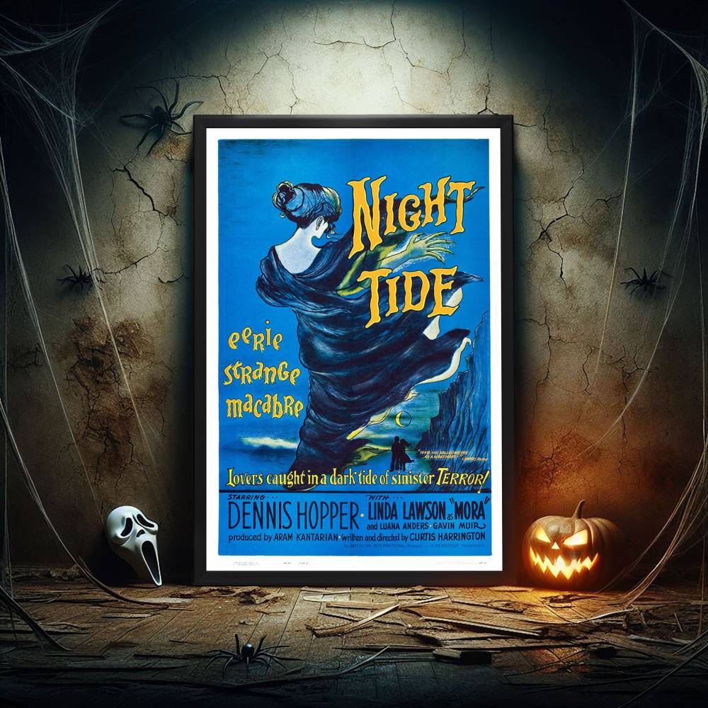 "Night Tide" (1963) Framed Movie Poster