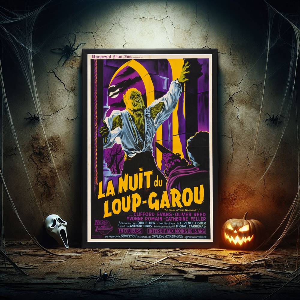 "Curse Of The Werewolf" (1961) Framed Movie Poster