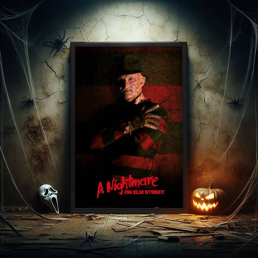 "Nightmare on Elm Street" (1984) Framed Movie Poster
