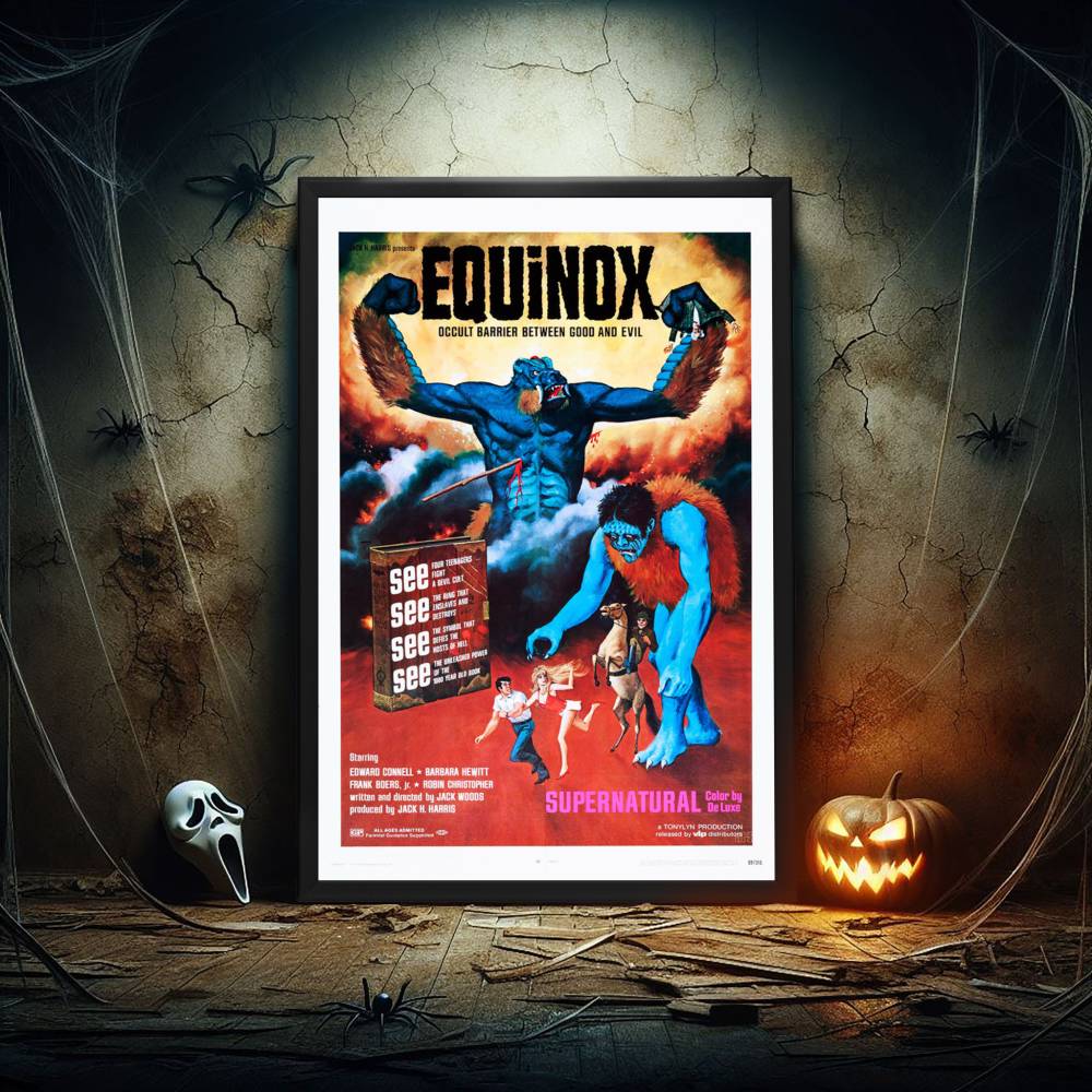 "Equinox" (1970) Framed Movie Poster