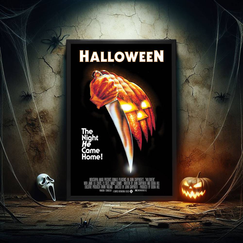 "Halloween" (1978) Framed Movie Poster