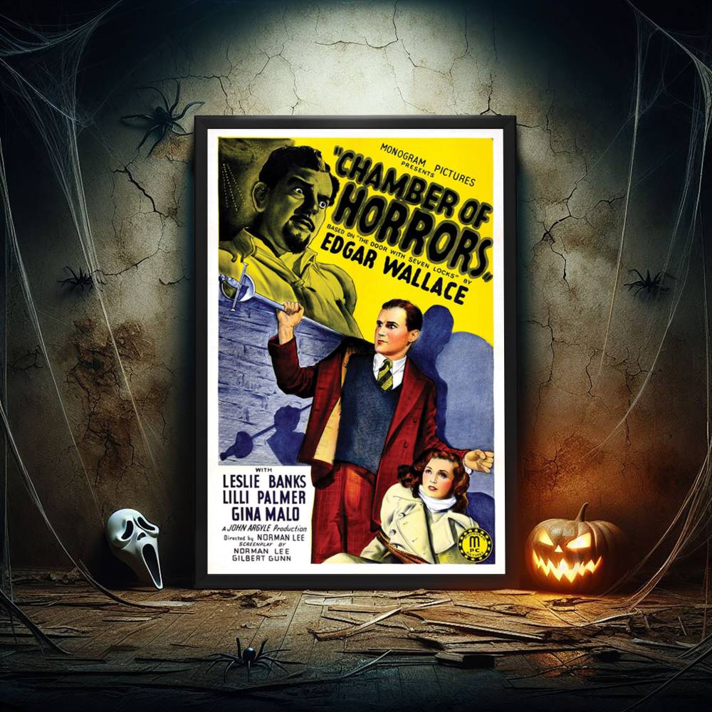 "Chamber Of Horrors" (1966) Framed Movie Poster