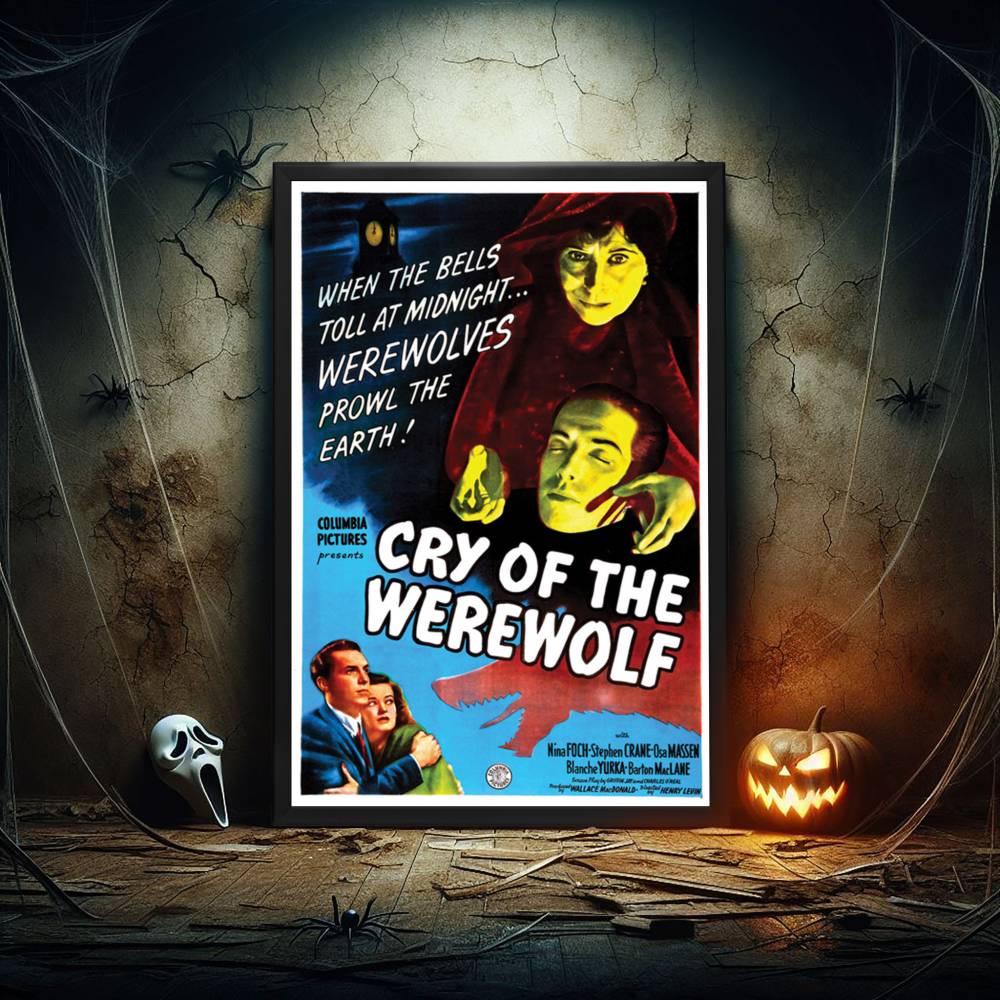"Cry Of The Werewolf" (1944) Framed Movie Poster
