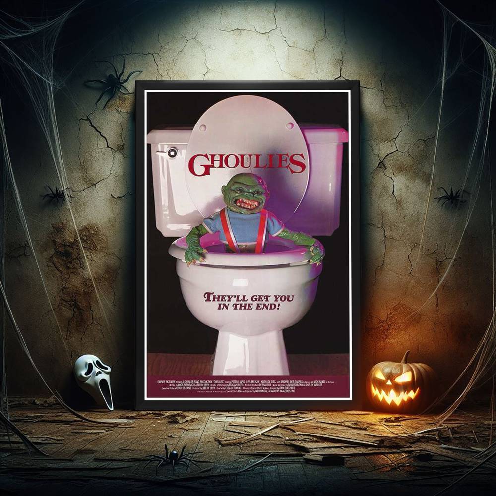 "Ghoulies" (1985) Framed Movie Poster