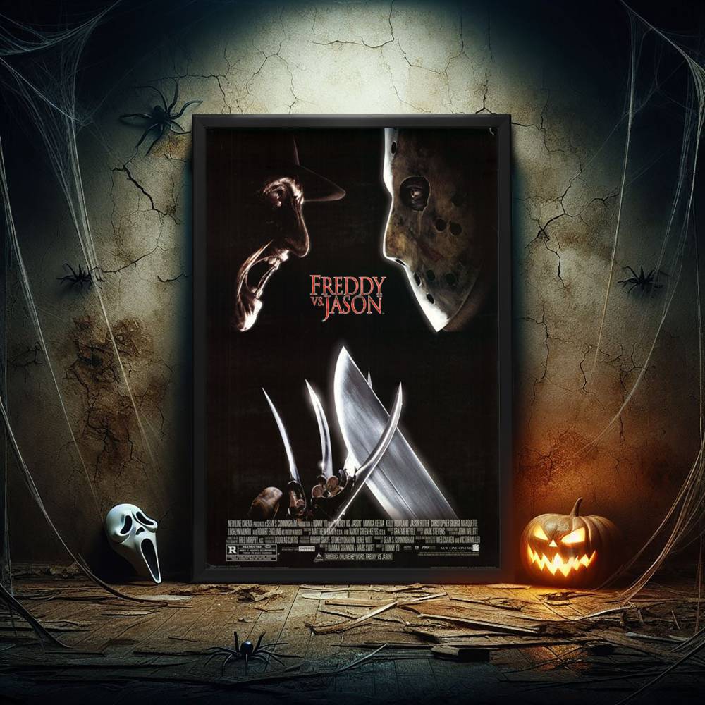 "Freddy Vs. Jason" (2003) Framed Movie Poster