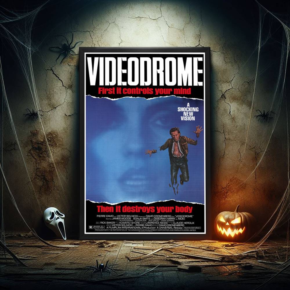 "Videodrome" (1983) Framed Movie Poster