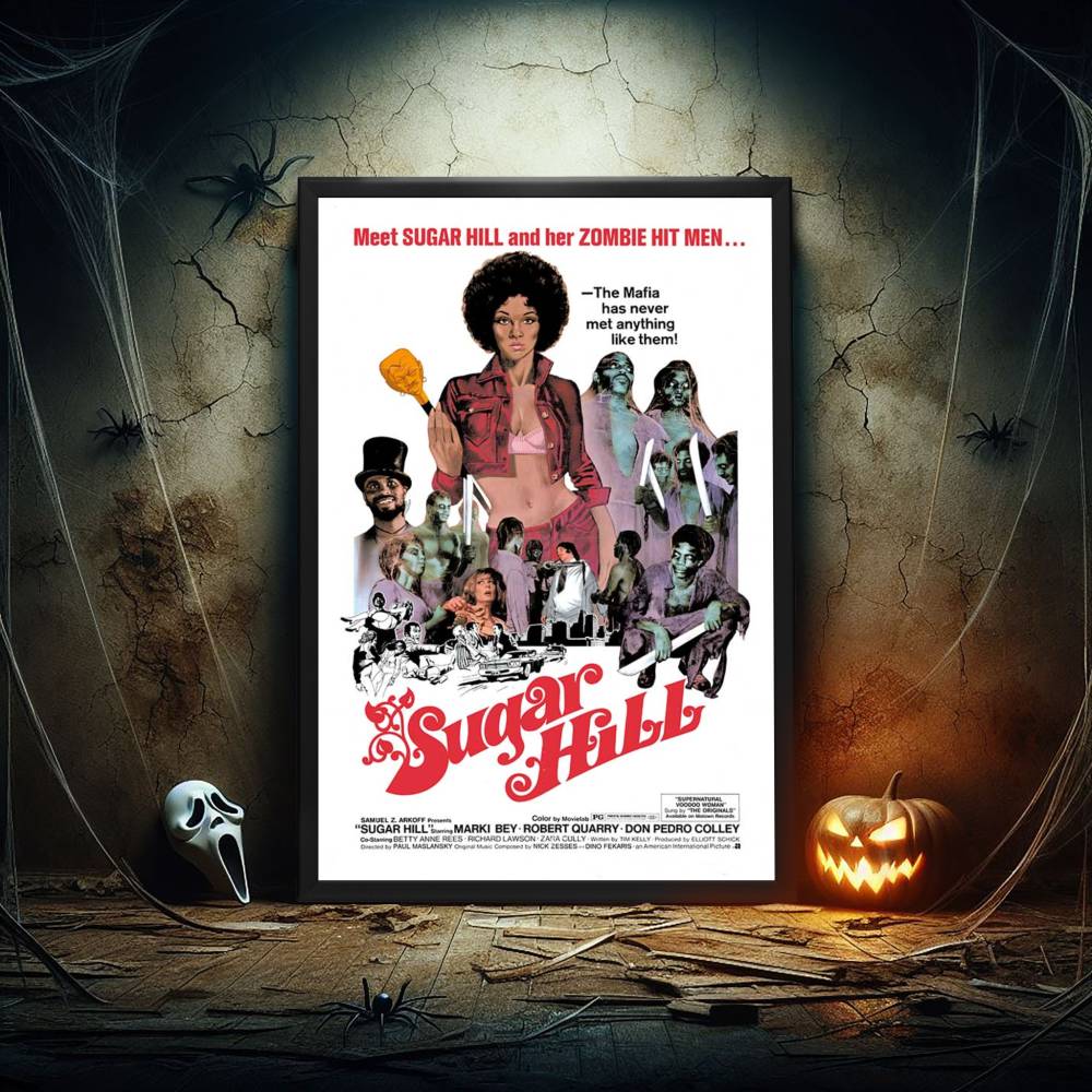 "Sugar Hill" (1974) Framed Movie Poster