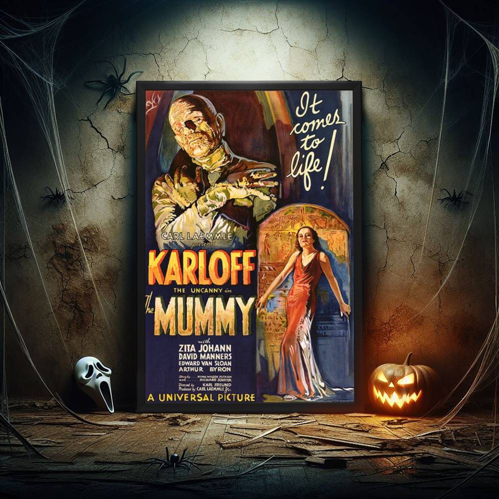 "Mummy" (1932) Framed Movie Poster
