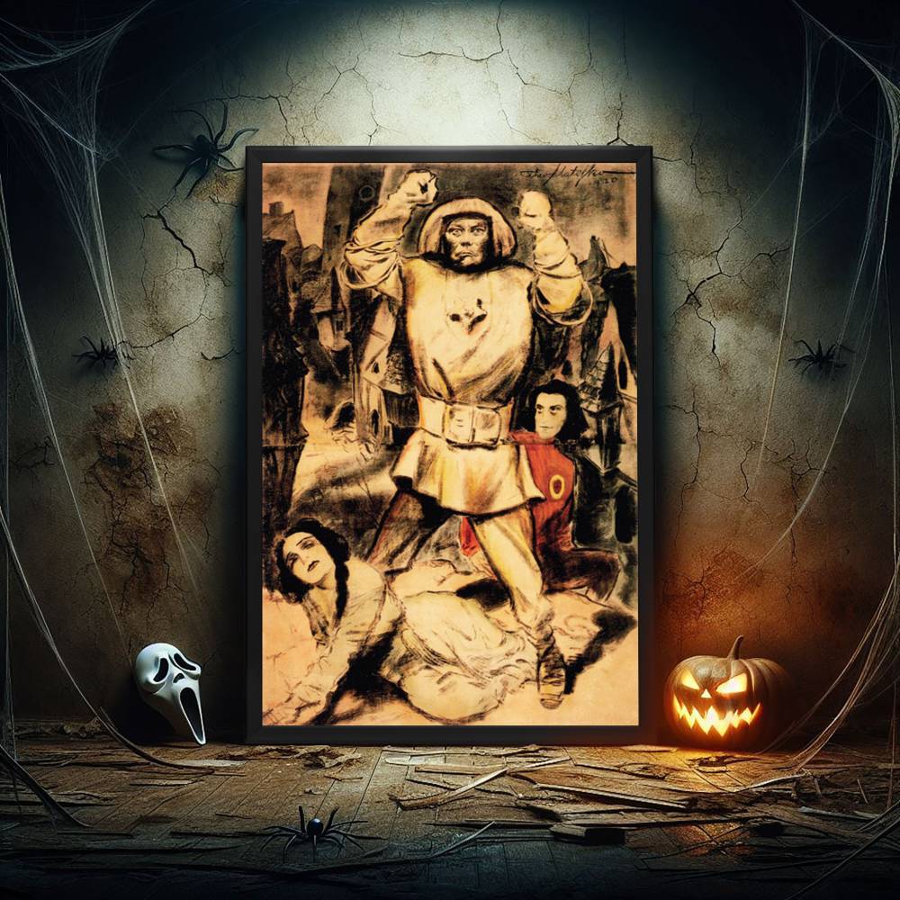 "Golem" (1920) Framed Movie Poster
