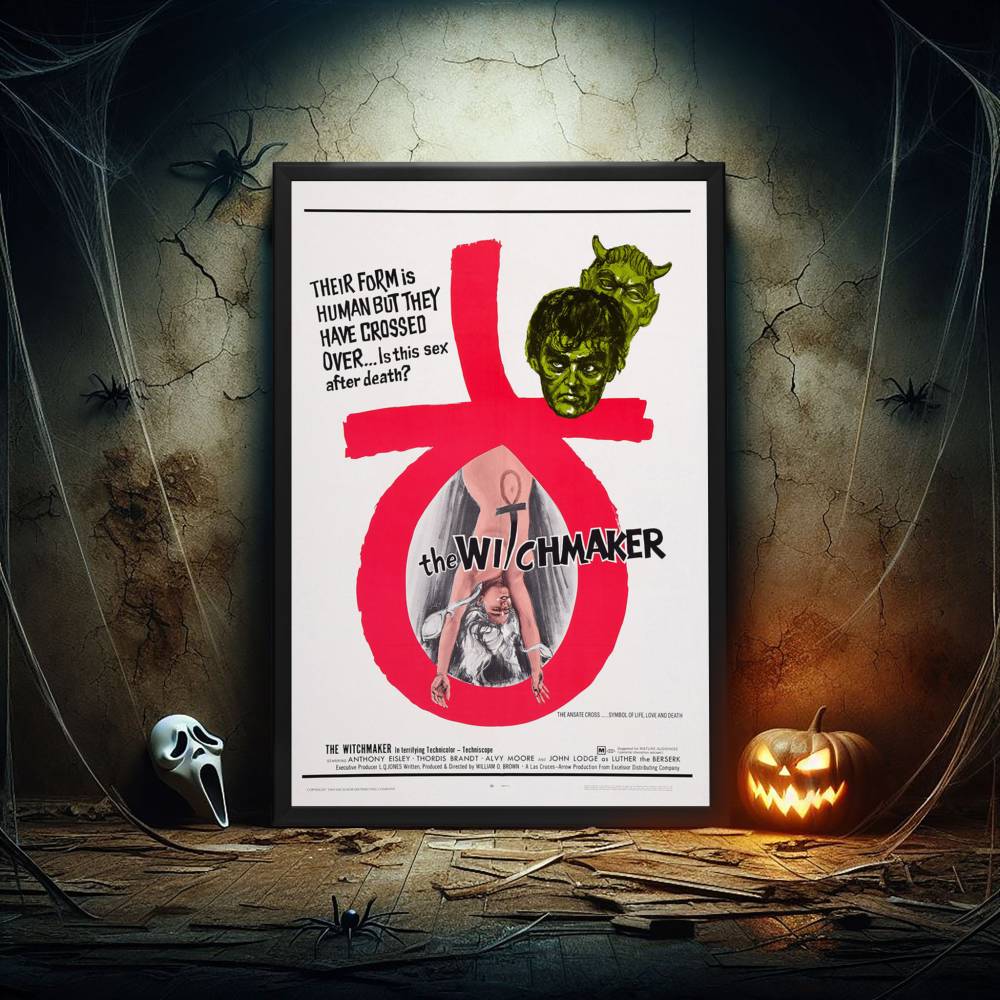"Witchmaker" (1969) Framed Movie Poster