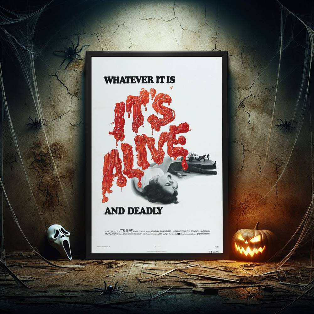 "It's Alive" (1974) Framed Movie Poster
