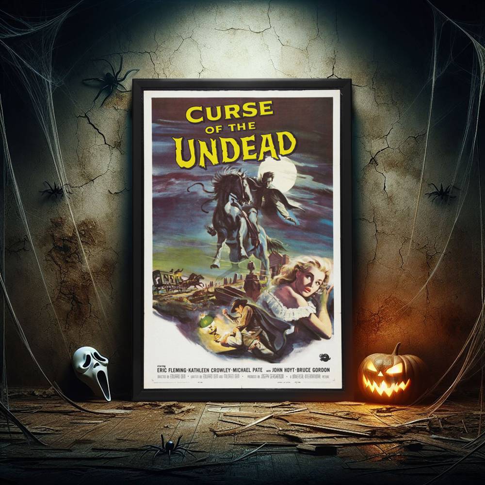 "Curse Of The Undead" (1959) Framed Movie Poster