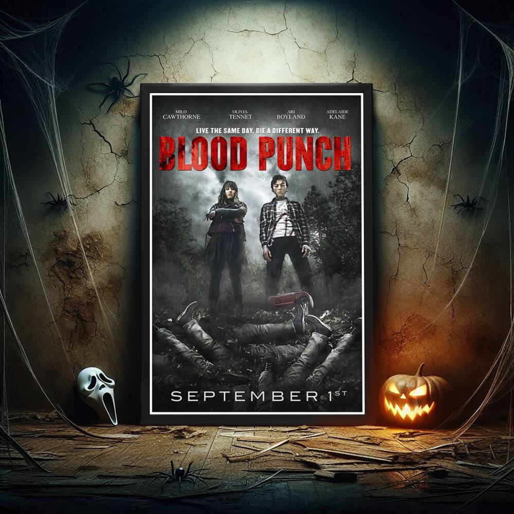 "Blood Punch" (2014) Framed Movie Poster