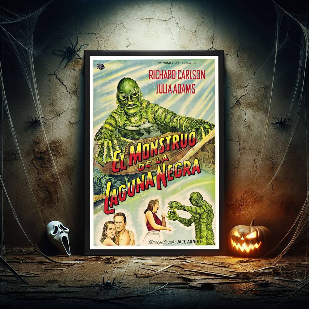 "Creature From The Black Lagoon" (1954) Framed Movie Poster