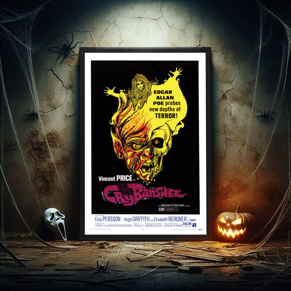 "Cry Of The Banshee" (1970) Framed Movie Poster