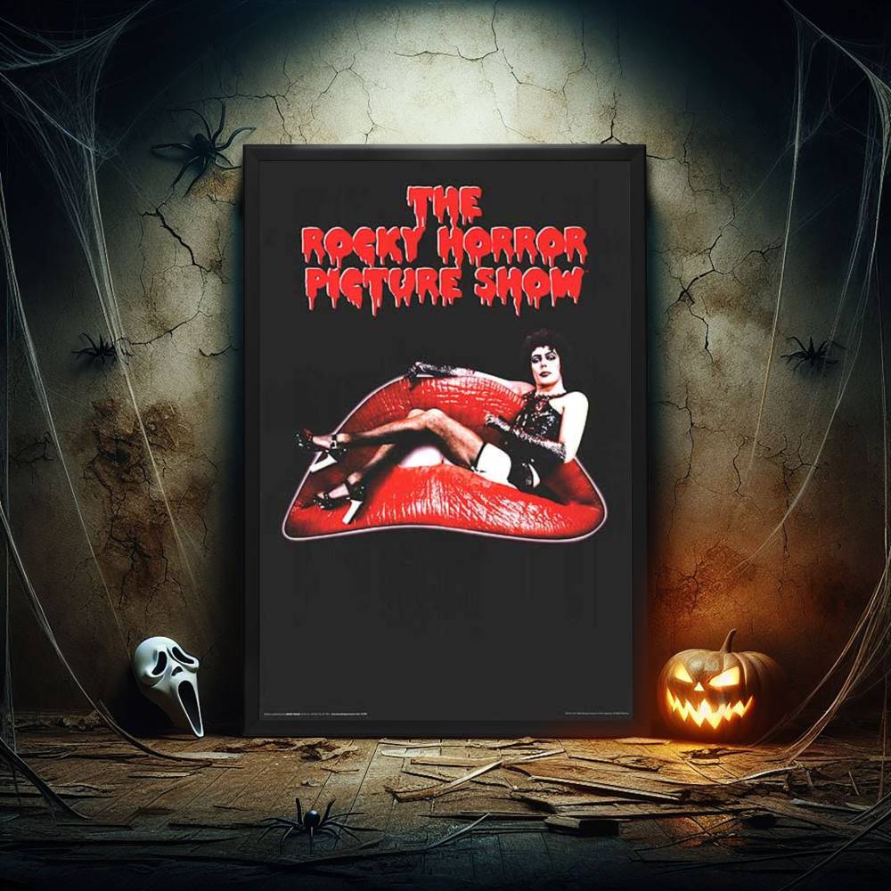 "Rocky Horror Picture Show" (1975) Framed Movie Poster