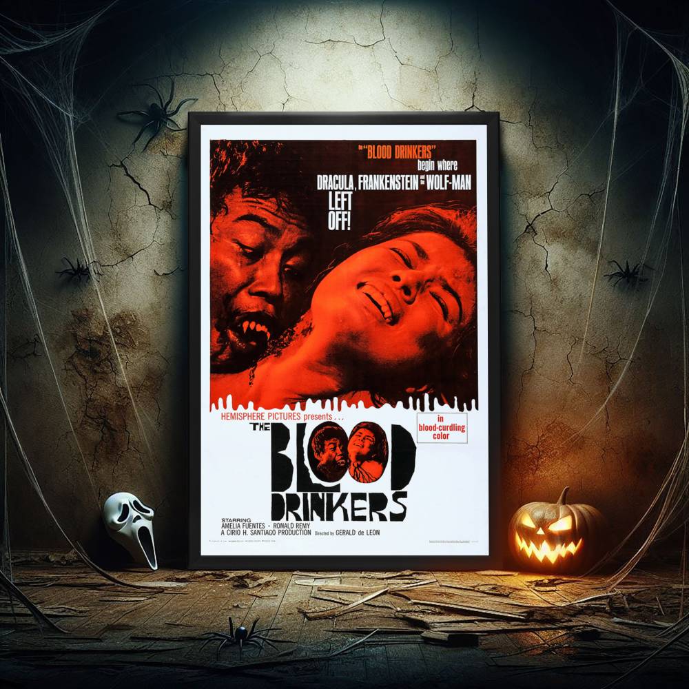 "Blood Drinkers" (1964) Framed Movie Poster