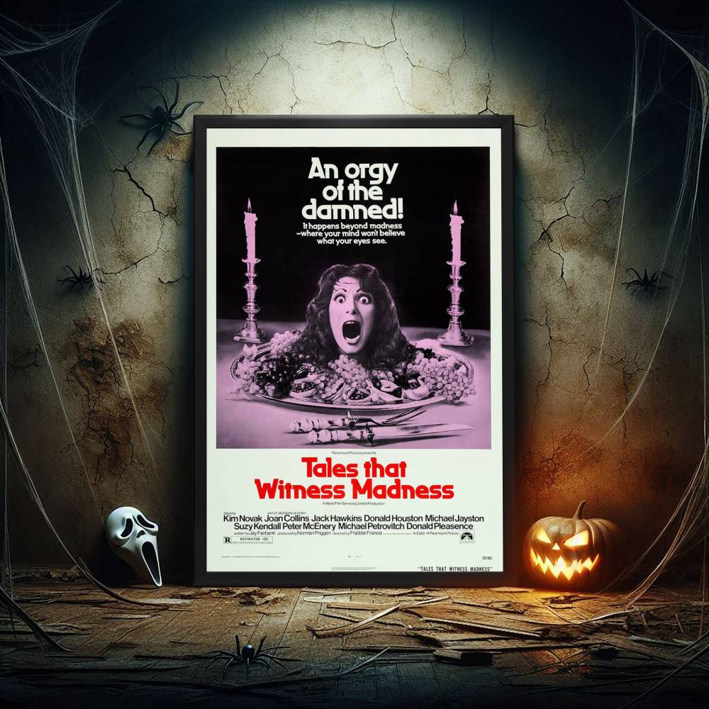 "Tales That Witness Madness" (1973) Framed Movie Poster