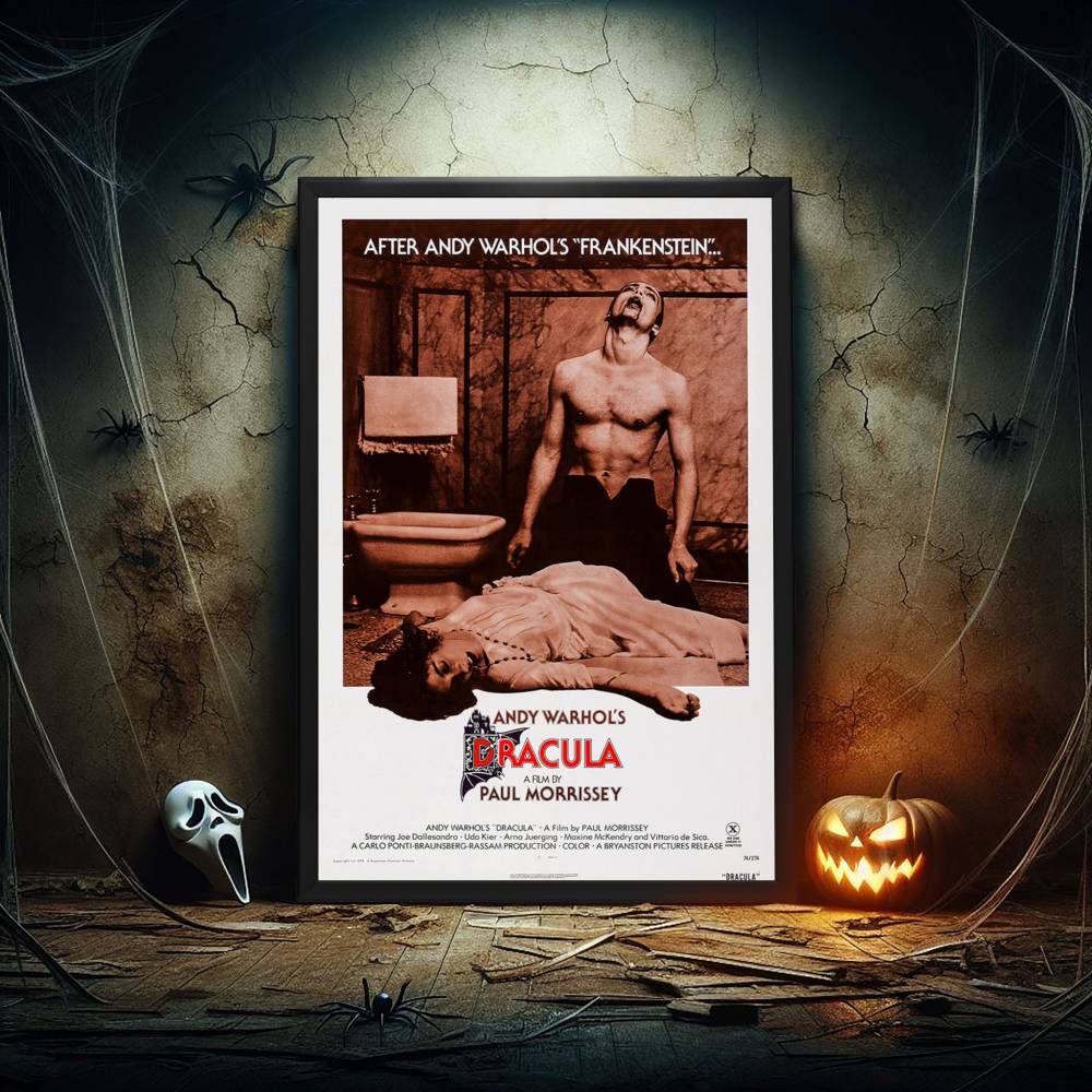 "Andy Warhol's Young Dracula" (1974) Framed Movie Poster