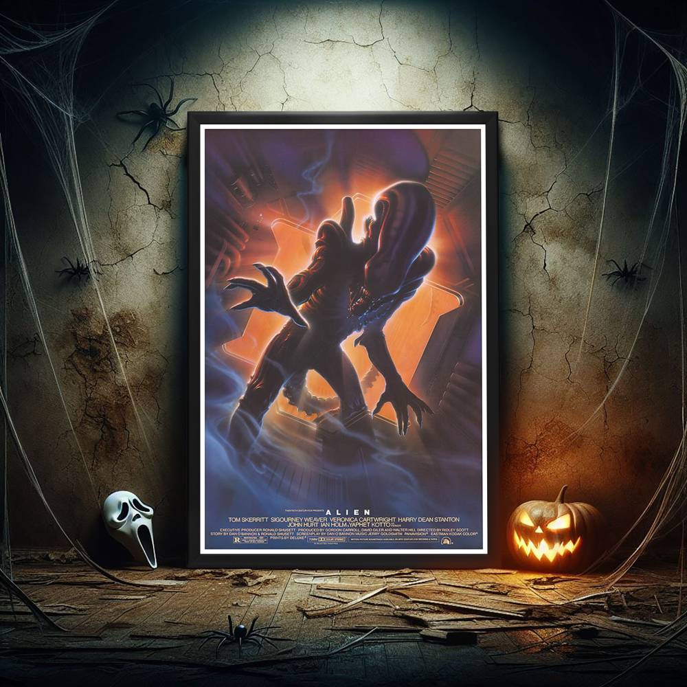 "Alien" (1979) Framed Movie Poster