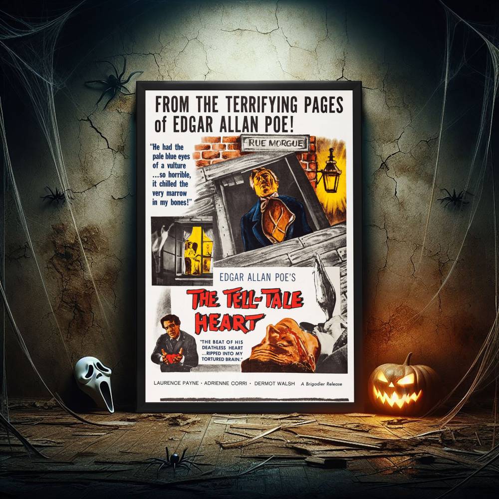 "Tell-Tale Heart" (1960) Framed Movie Poster