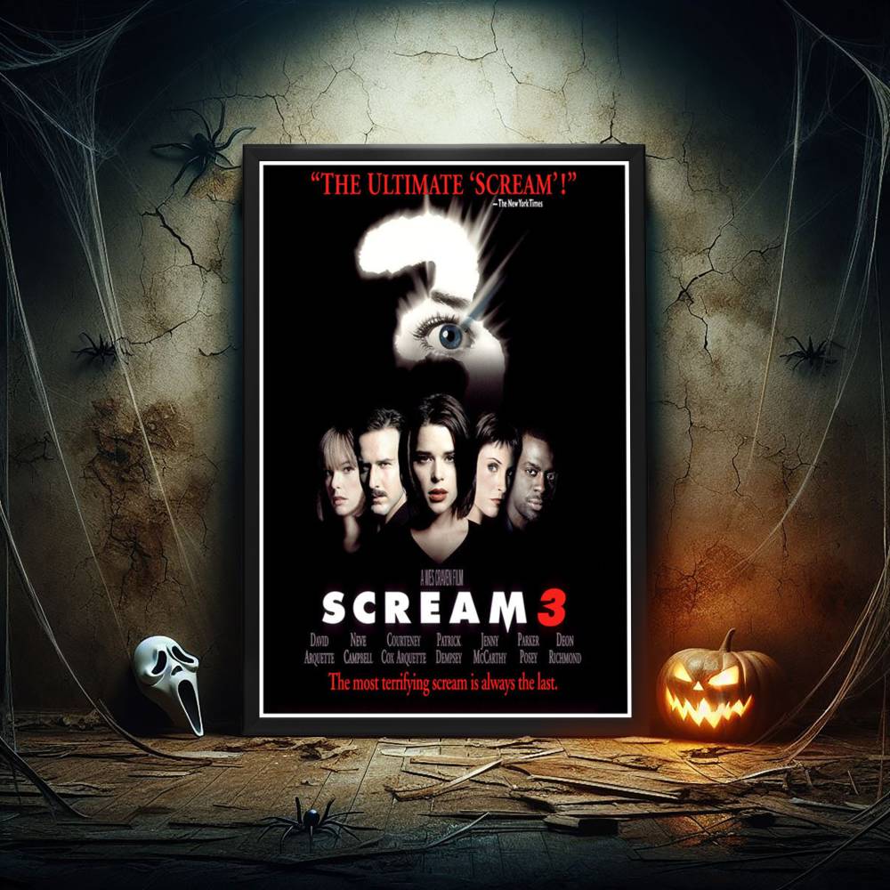 "Scream 3" (2000) Framed Movie Poster