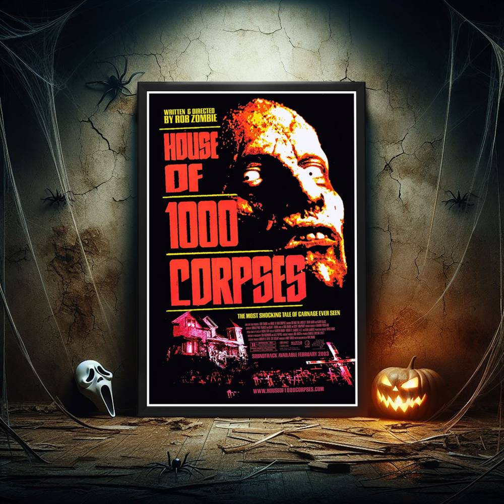 "House Of 1000 Corpses" (2003) Framed Movie Poster