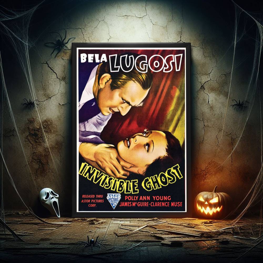 "Invisible Ghost" (1941) Framed Movie Poster
