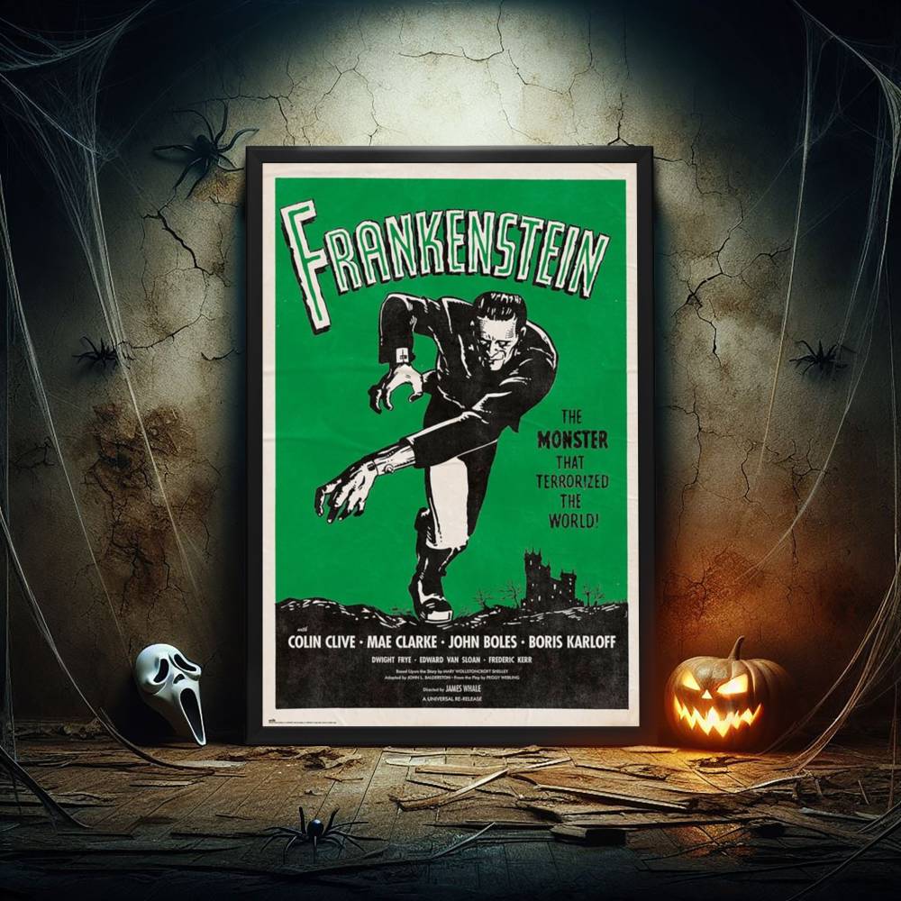 "Frankenstein" (1931) Framed Movie Poster