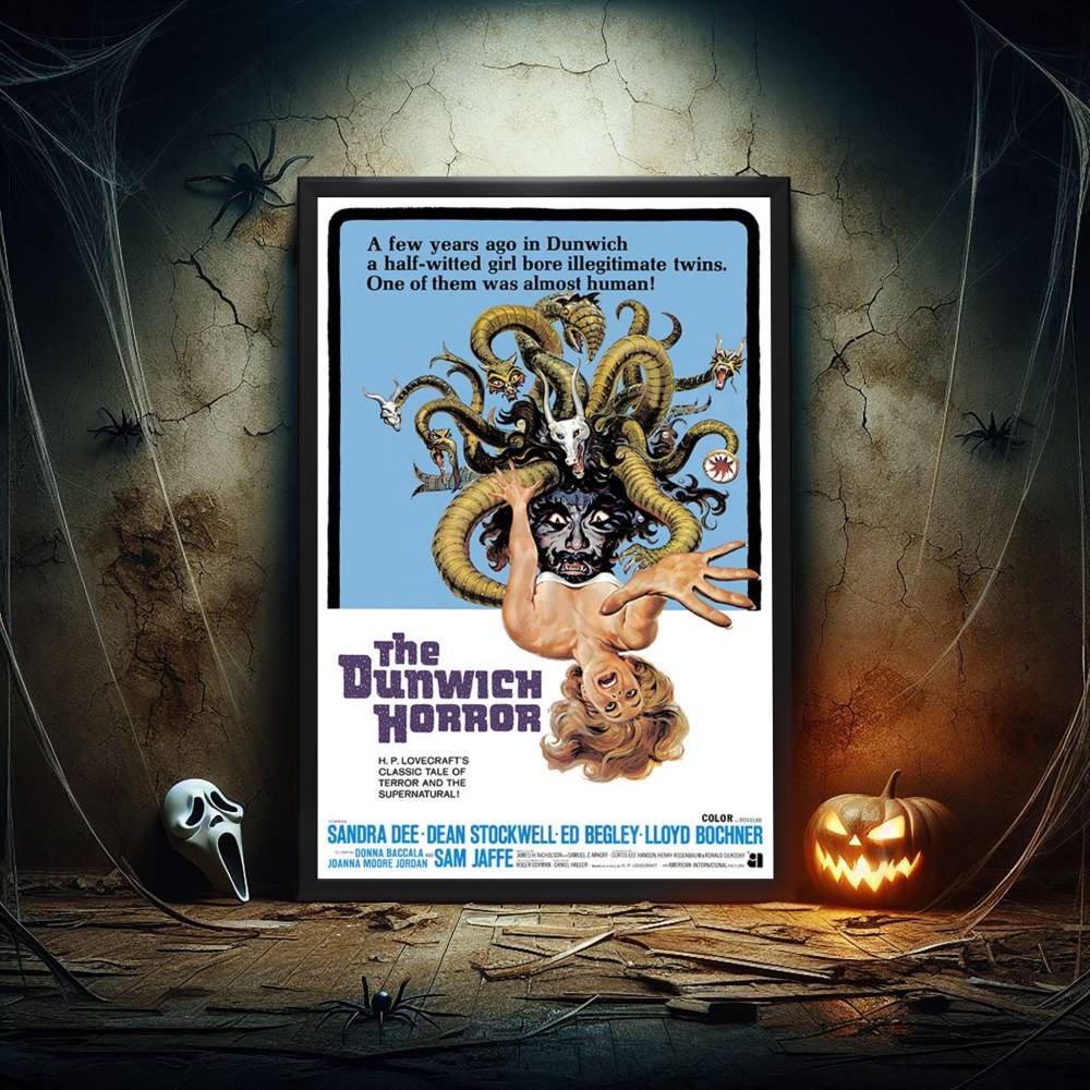 "Dunwich Horror" (1970) Framed Movie Poster