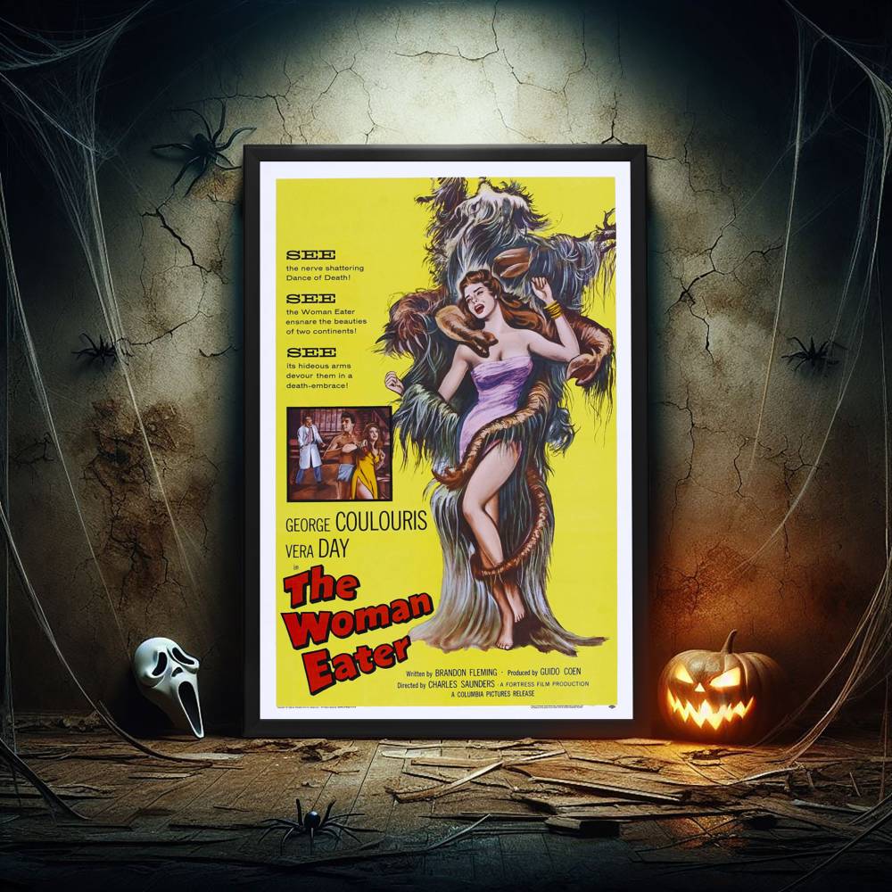 "Woman Eater" (1958) Framed Movie Poster
